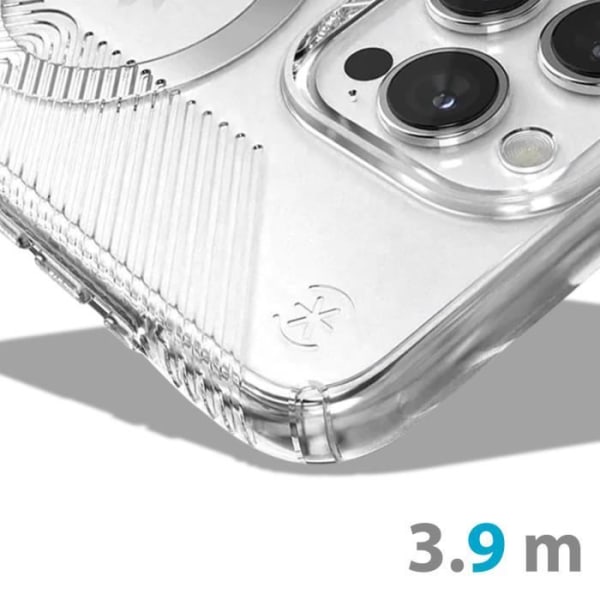 iPhone 15 Pro Max Fodral Presidio2 Grip Clicklock Speck Clear