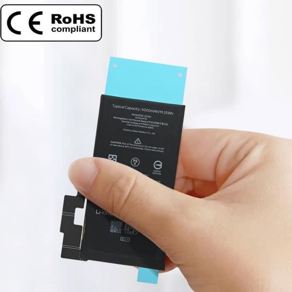 Internt batteri - GOOGLE - Pixel 7 Pro - 5000mAh - Litiumjon - GMF5Z Svart