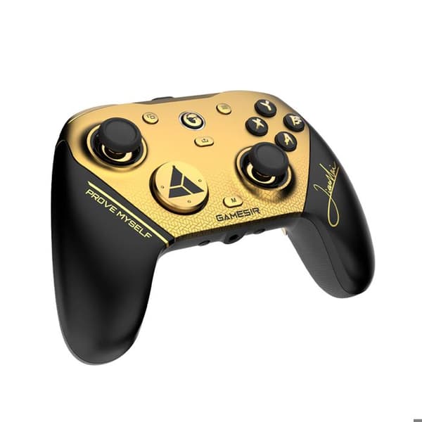 G7 Pro 8K Bluetooth-spilcontroller PC Hall Effect Edition Ultra Reaktiv Gamesir Sort / Guld Svart