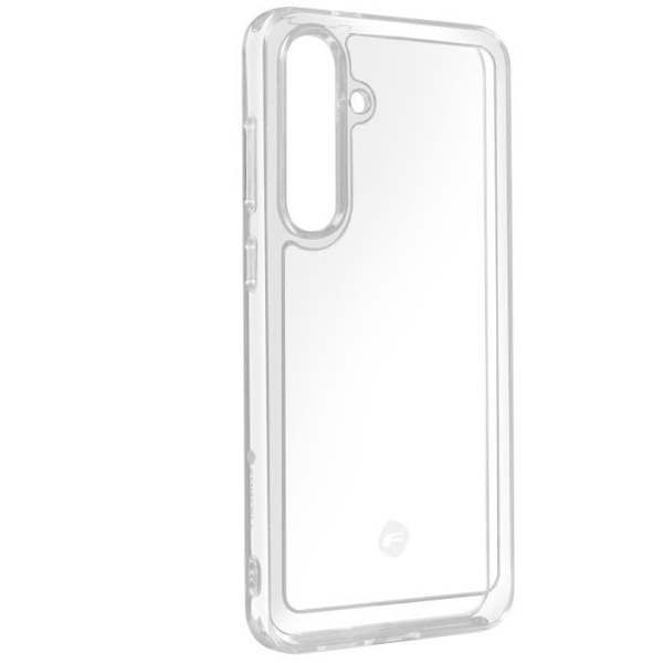 Fodral till Samsung Galaxy S24 Plus Stötsäker hårda upphöjda kanter Forcell Transparent Transparent