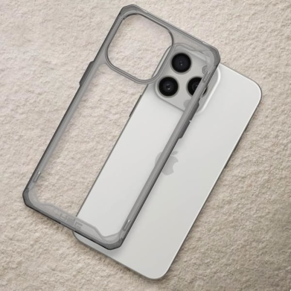 Fodral till iPhone 15 Pro Max Anti-Drop 4,6 m kompatibel QI Plyo UAG Ash Grey