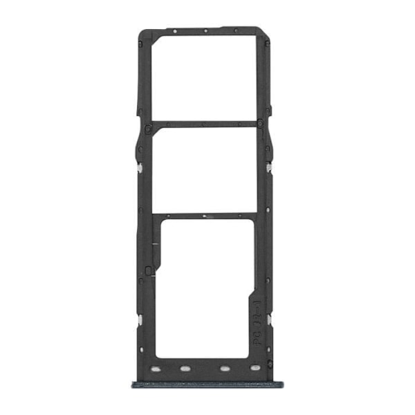 Udskiftning til SIM-kortbakke - Samsung Galaxy A10 - Sort - 2 nano SIM-slots - Micro-SD-kortslot Svart