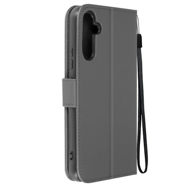 AVIZAR Bear Wallet Case til Samsung A54 5G - Grå - Videostøtte håndledsrem Grå