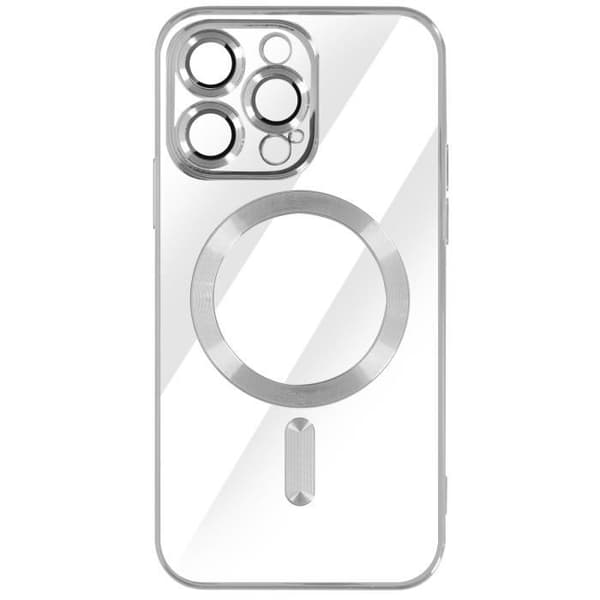 Coque - Apple - iPhone 14 Pro Max - Silikone - Sølv - MagSafe-kompatibel Pengar