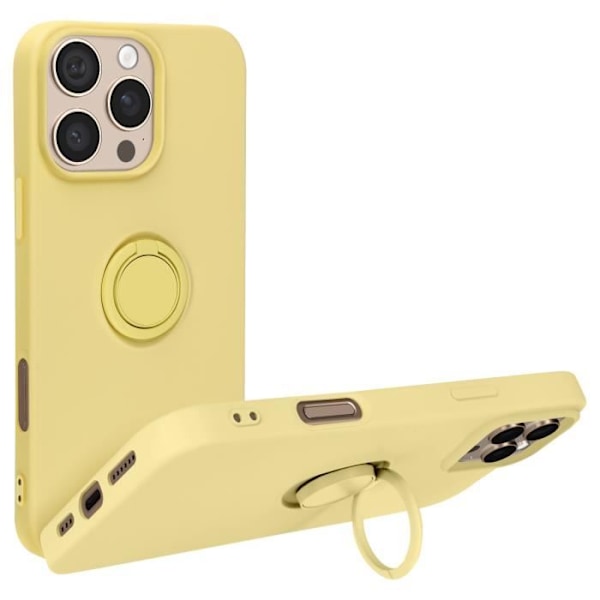 Skal till iPhone 16 Pro - AVIZAR - Gul - Halvstyv - Syntet - Blandad Gul
