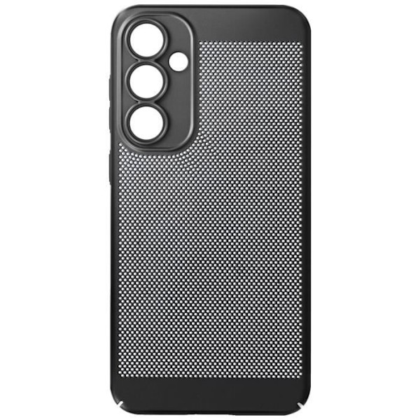 AVIZAR suojakotelo Samsung Galaxy S23 FE:lle - Breezy Black Collection - Sormenjälkiä estävä pinnoite Svart