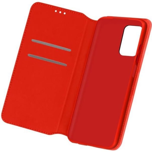 Samsung Galaxy A32 5G Plånbok Folio Fodral Stativ Funktion Röd