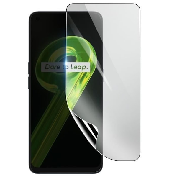 Skärmskydd - 3MK - Realme 9 4G - Stötsäker Hydrogel - Transparent - Reptålig Transparent