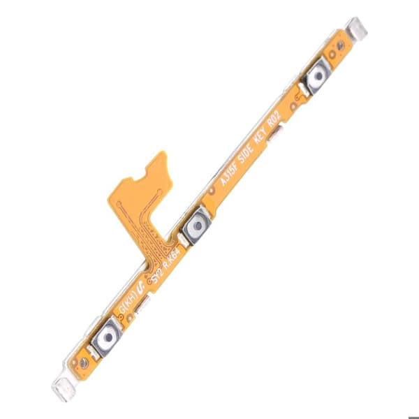Nappe Bouton - Samsung Galaxy A31 - Musta - Virta - Ääni Svart