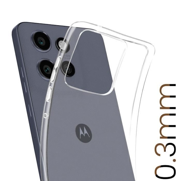 Coque fin för Motorola Edge 50 Neo Tjocklek 0.3mm Vattentät Transparent Transparent
