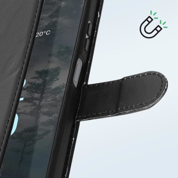 Fodral för Nokia G60 5G Wallet Video Support Tactical Field Notes svart