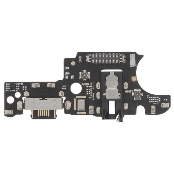 USB C opladerconnector til Motorola Moto G55 Micro + sort jackstik