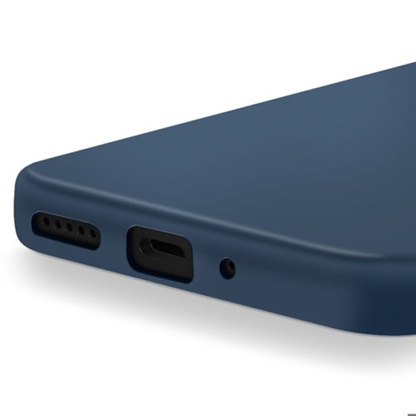 Coque til Xiaomi Redmi 14C Semi-rigid Soft-touch Anti-fingeraftryk Blå Nat Blå