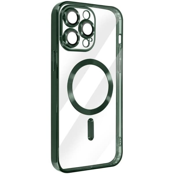 Coque MagSafe - Apple - iPhone 14 Pro Max - Silikon - Grön - Kromad kant Grön