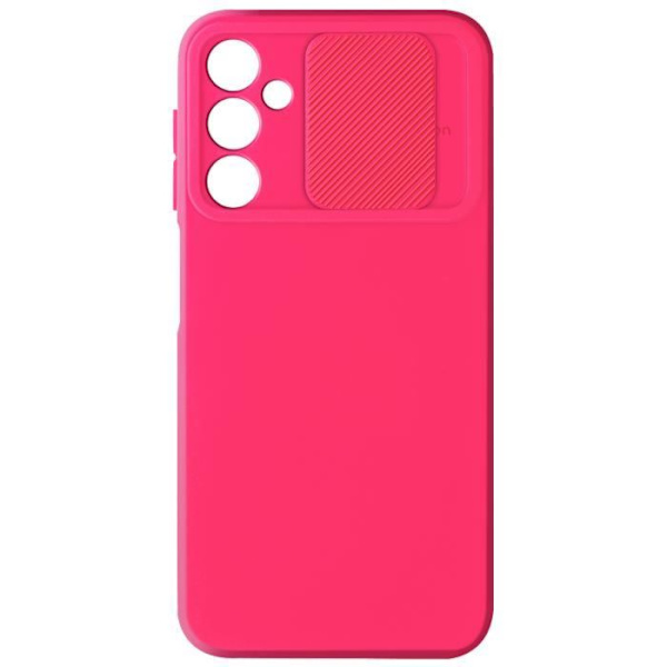 Suojakuori Samsung Galaxy A25 5G silikoniliukuvalle kamerasuojalle, fuksia