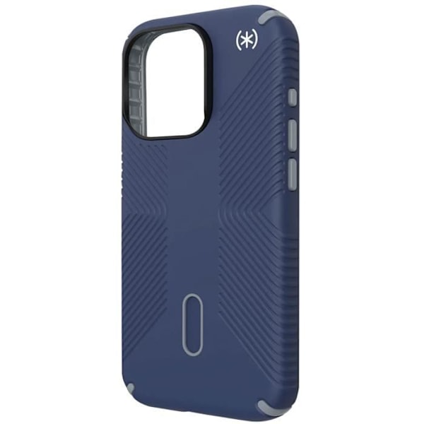 iPhone 15 Pro Fodral Presidio2 Grip Clicklock Speck Midnight Blue Blå