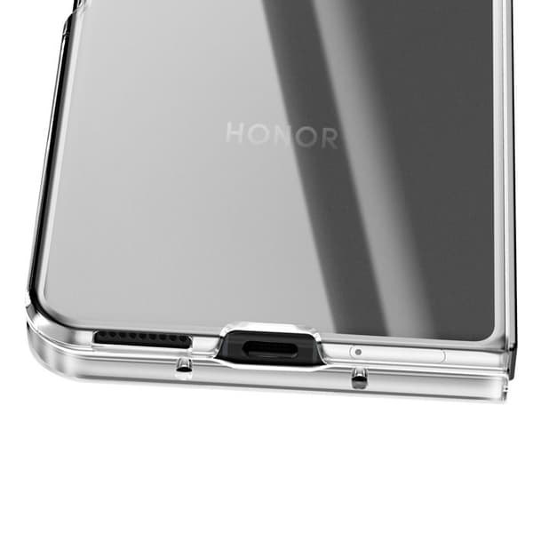 Cover - ADVARSEL - Honor Magic V5 - Stiv - Transparent - Ultra-tynd Vit