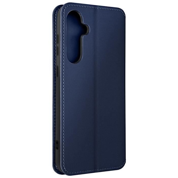 Suojakuori Samsung Galaxy S24 Plus Double Pocket Flip Stand Function Night Blue Blå