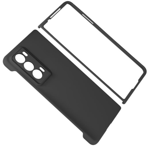 AVIZAR Hard Protective Case til Honor Magic V2 - Sort - Soft Touch - Kamerabeskyttet Svart