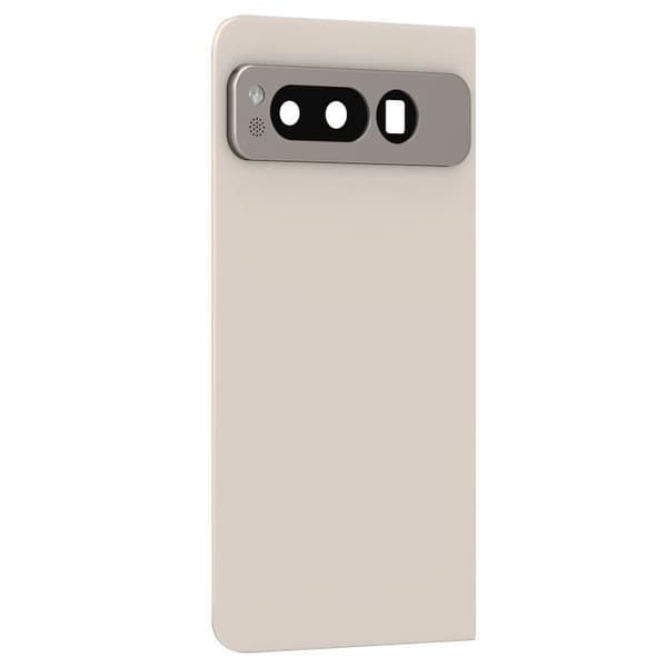 Bagklap til udskiftning - Google - Pixel Fold - Hvid - Forenklet installation - 20 g Vit