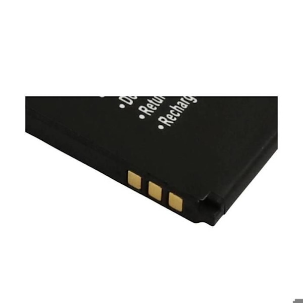 Batteri til Wiko Pulp 3G 3,8V 2500mAh Li-ion Sort Svart