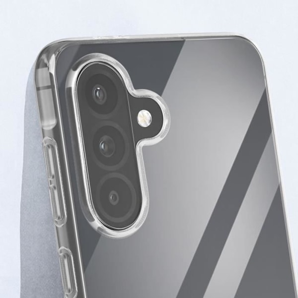Packskydd för Samsung Galaxy A56, mjuk skal och härdat glas Mayaxess transparent Transparent