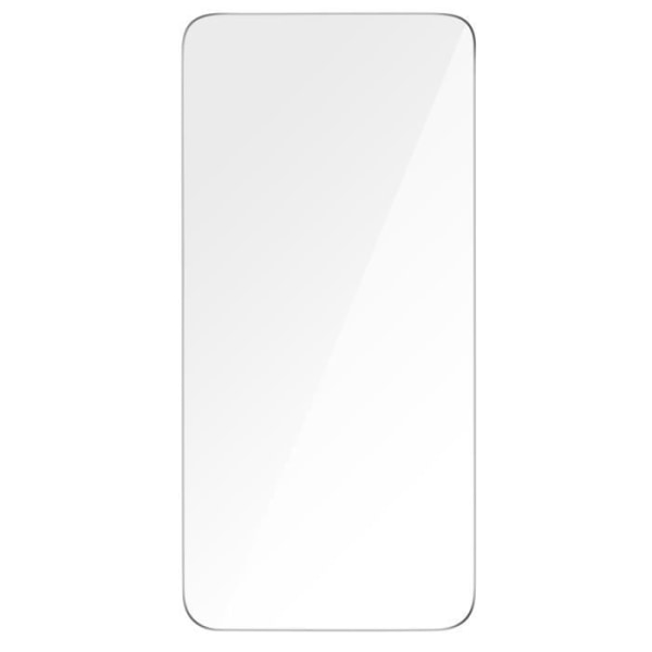 Oukitel C21 Hærdet glasfilm 9H Fasede kanter Imak Transparent White