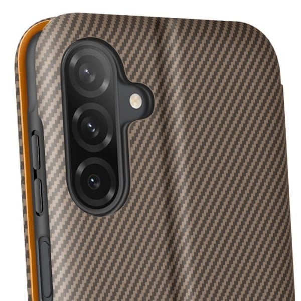 Kolfodral för Samsung Galaxy A26 Med RFID-skydd och kortfack Brun kastanj