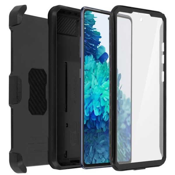 Coque - Supcase - Unicorn Beetle Pro - Bi-materiel - Fuld beskyttelse - Stødabsorberende Svart