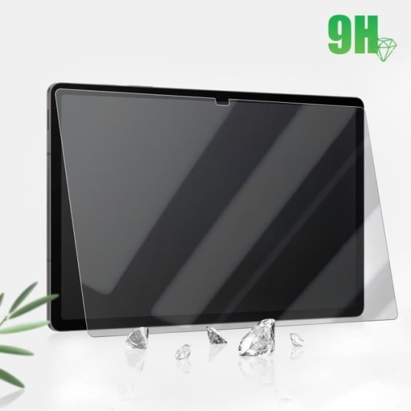 Skärmskydd för Galaxy Tab S9 Plus Okrossbar Flexibel 9H Clear Bestsuit Transparent Transparent