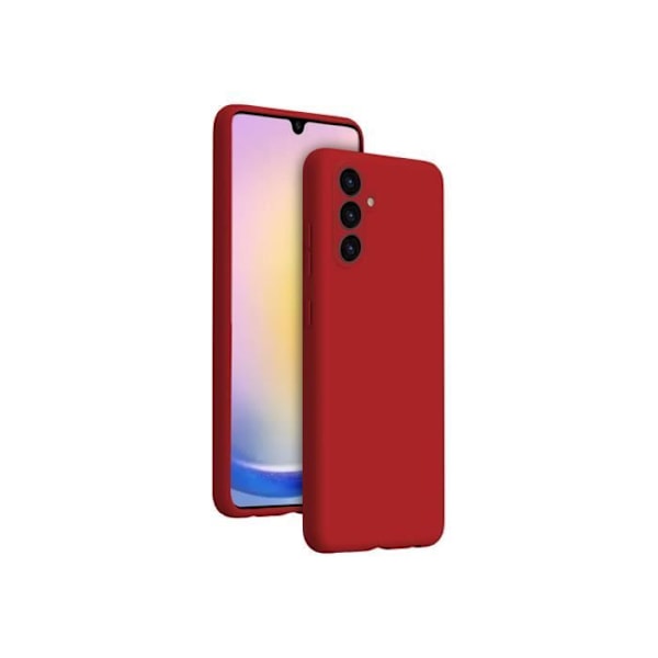 Coque - BIGBEN - Samsung Galaxy A05s - Silikone Blød - Rød - Blød Berøring Röd