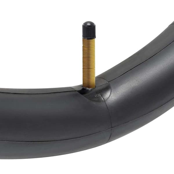 Slang 700×28C för cykel i slitstarkt gummi svart