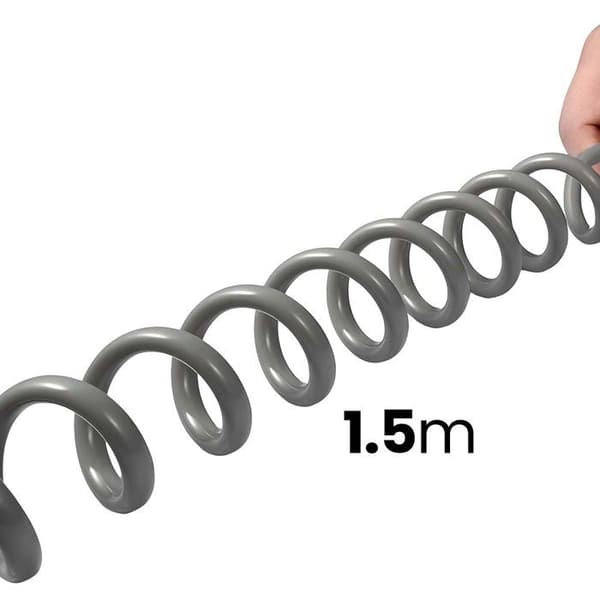 Fleksibel bruserør - AVIZAR - 1,5 m - Udvidelig - 1/2" tilslutning - ABS Grå