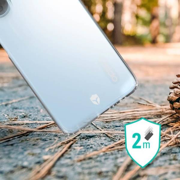 Oppo A17 skyddsfodral - FORCE CASE - Stötsäker - Anti-fall - Återvinningsbart - Transparent Vit