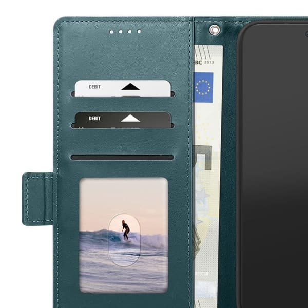 Plånboksfodral för Redmi Note 17 Serie Smart Book med Stöd Grön Gran Grön