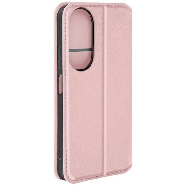 Kotelo Honor 90 Smart Flip -korttikotelolle ja videotukivaaleanpunaiselle samppanjalle Rosa