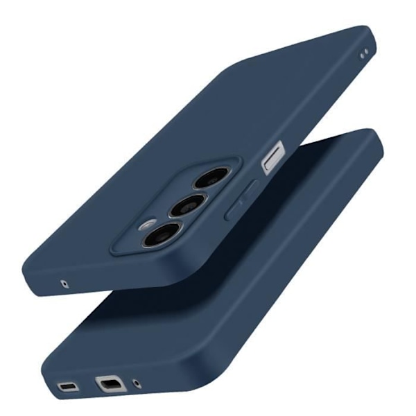 Coque - AVIZAR - Samsung Galaxy M35 - Semi-rigide - Soft-touch - Anti-traces Blå Natt Blå
