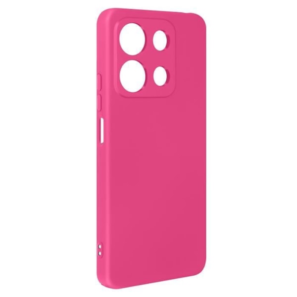 Fodral till Xiaomi Redmi Note 13 Pro 4G Soft-touch Anti-fingeravtryck Fuchsia - AVIZAR - Stel - Syntet - Blandat Rosa