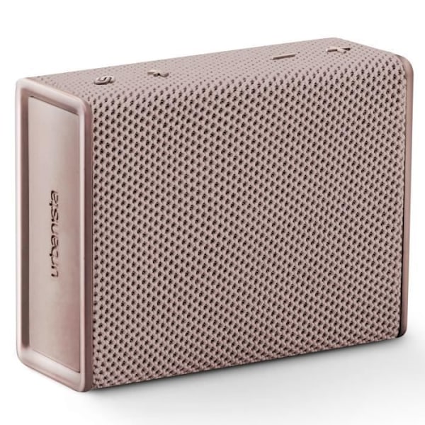 Sydney bærbar Bluetooth højttaler - URBANISTA - Champagne Pink - 5 timers batterilevetid - Vandtæt - Trådløs Rosa Champagne