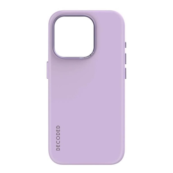 MagSafe Fodral för iPhone 15 Pro Max Mjuk Matt Silikon Lavendel Avkodad