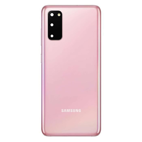 Akun suojus - Samsung Galaxy S20 - Vaihtotakakansi - vaaleanpunainen Rosa