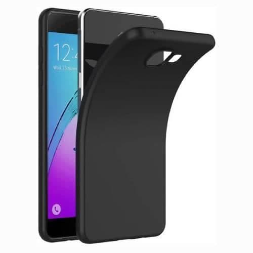 Skal - MW - Galaxy A5 - Semig flexibel - Blank Svart