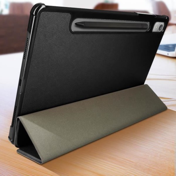 Cover til Lenovo Tab P11 Pro Gen 2 Multi-position support Standby sort Svart