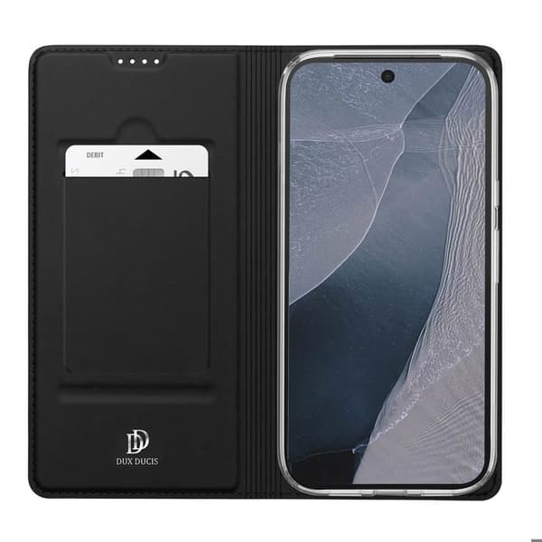 Fodral för Google Pixel 11 Pro XL Soft-touch med Videostöd och Kortfack Dux Ducis Svart Svart