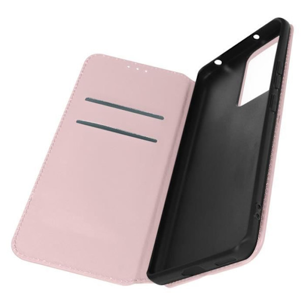 Kotelo Xiaomi 13 Litelle - AVIZAR - Magneettinen läppä - Korttiteline - Videotuki - Vaaleanpunainen Rosa