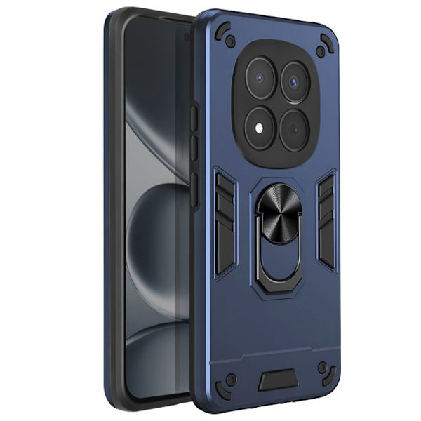 Cover til Redmi Note 15 Pro 5G med Blå Magnetisk Ring Blå
