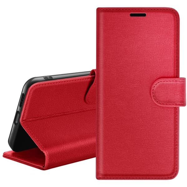 Pungetuin - ZANAÉ - Huawei P Smart Plus - Rød - Horisontal Støtte - Magnetisk Röd