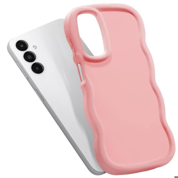 Cover - ADVARSEL - Candy - Stødabsorberende - Rosa - Samsung Galaxy A14 4G/5G Ros