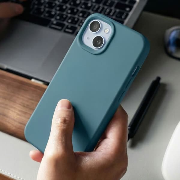 Skyddsfodral för iPhone 13 / 14 Serie SolidSuit Ultra Resistenta Rhinoshield Blå Blå