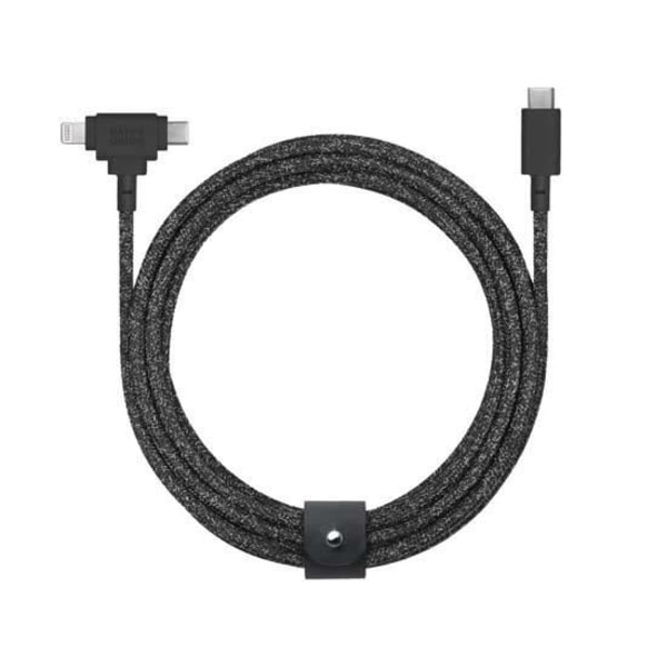 Native Union ECO Belt Universal USB-C till USB-C/Lightning-kabel 1,8 m Cosmo